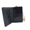 Portapasaporte black