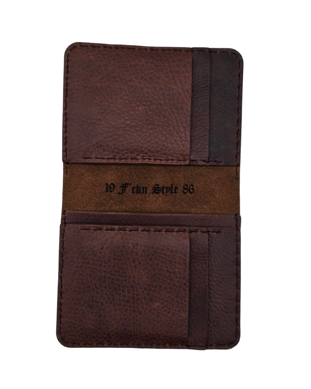 Cartera de piel classic brown