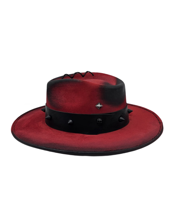Classic Red gamuza