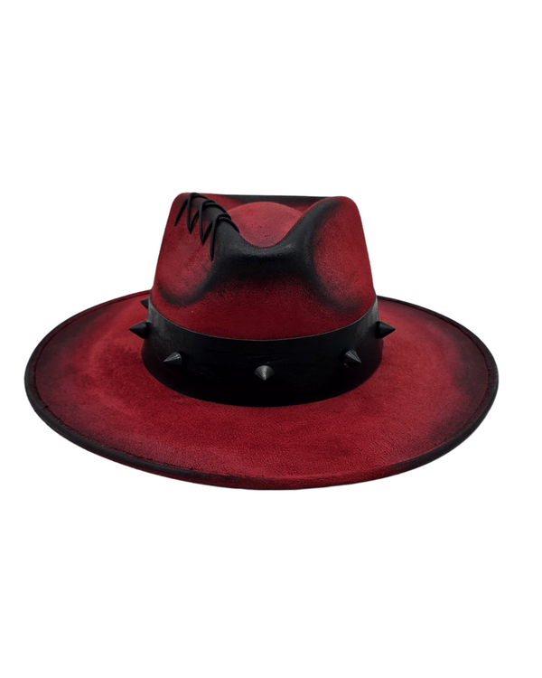 Classic Red gamuza